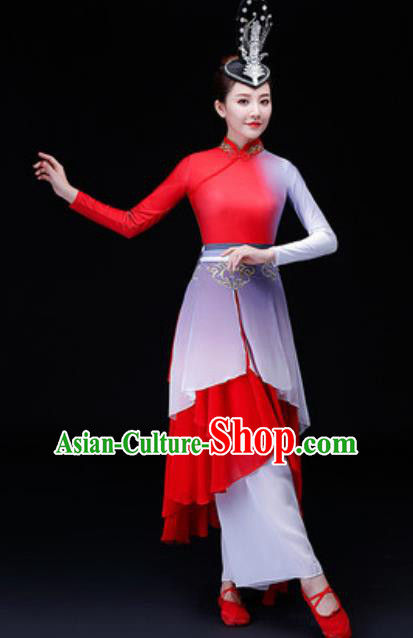 Chinese Traditional Folk Dance Costume Classical Dance Yangko Clothing for Women