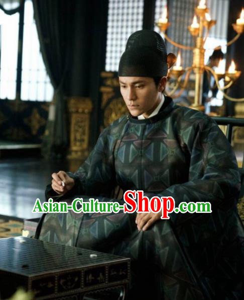 Chinese Traditional Ancient Crown Prince Costumes The Rise of Phoenixes Tang Dynasty Clothing for Men