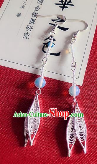 Top Grade Chinese Handmade Earrings Traditional Bride Eardrop Jewelry Accessories for Women