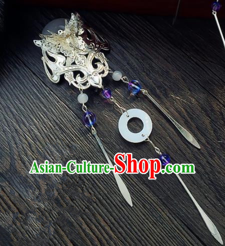 Chinese Ancient Style Hair Jewelry Accessories Cosplay Hairpins Headwear Headdress for Women