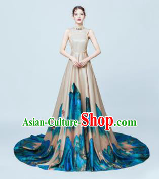 Chinese Classical Catwalks Costumes Traditional Full Dress for Women