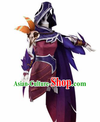 Chinese Traditional Cosplay Assassin Costumes Ancient Swordsman Clothing for Men