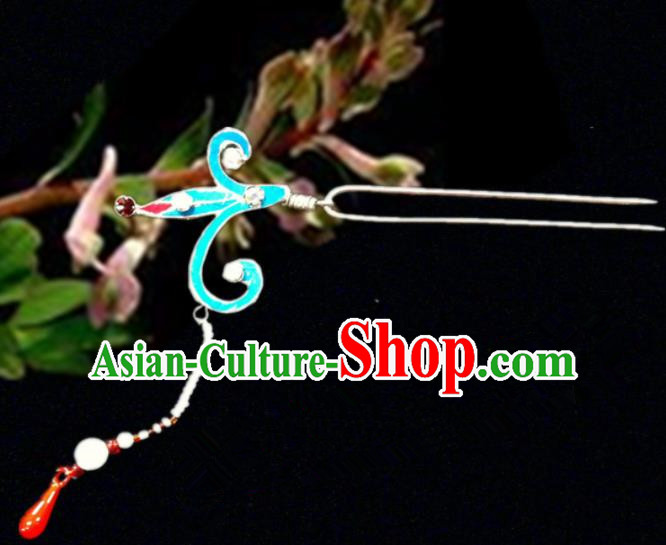 Chinese Traditional Ancient Hairpins Beijing Opera Tassel Hair Accessories for Women