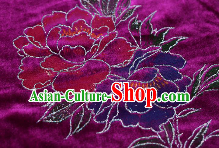 Chinese Traditional Silk Fabric Brocade Embroidered Fabric Dress Material Gambiered Canton Gauze