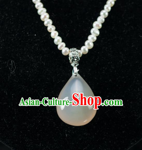 Chinese Ancient Jewelry Accessories Jade Hairpins Headwear Headdress Hanfu Necklace Earrings for Women