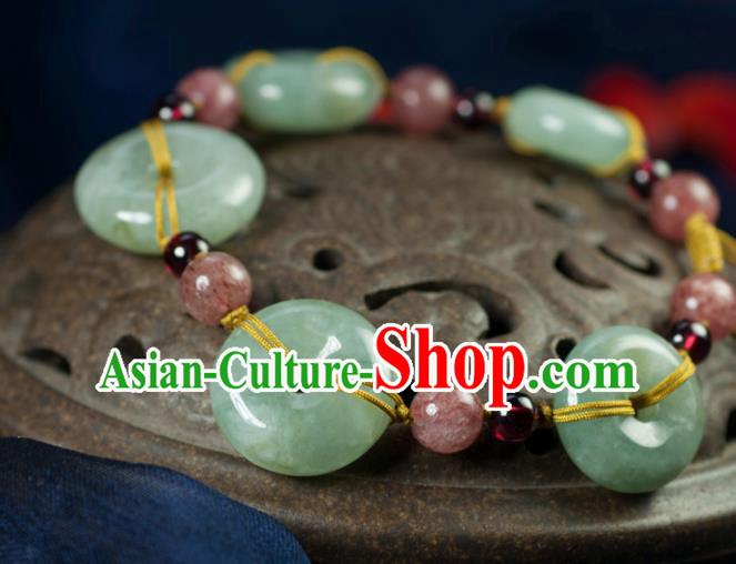 Chinese Ancient Jewelry Accessories Jade Hairpins Headwear Headdress Hanfu Necklace Earrings for Women