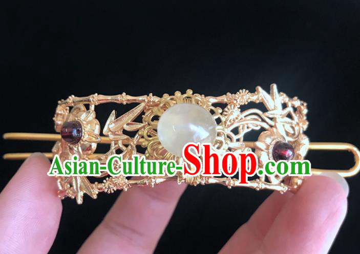 Chinese Traditional Hanfu Hair Crown Hair Accessories Ancient Classical Hairpins for Women