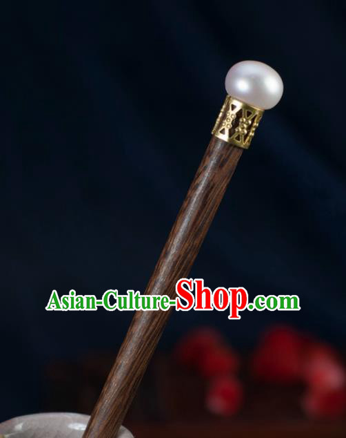 Chinese Traditional Hanfu Hair Clip Hair Accessories Ancient Classical Pearl Hairpins for Women