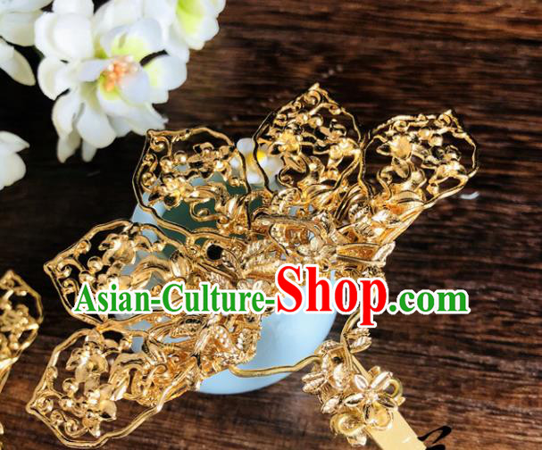 Chinese Ancient Style Hair Jewelry Accessories Cosplay Hairpins Headwear Headdress for Women