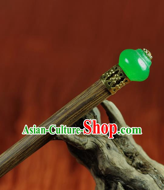 Chinese Traditional Wood Hair Clip Hair Accessories Ancient Palace Classical Hairpins for Women