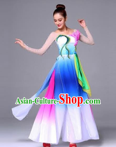 Traditional Chinese Classical Clothing Fan Dance Dress for Women