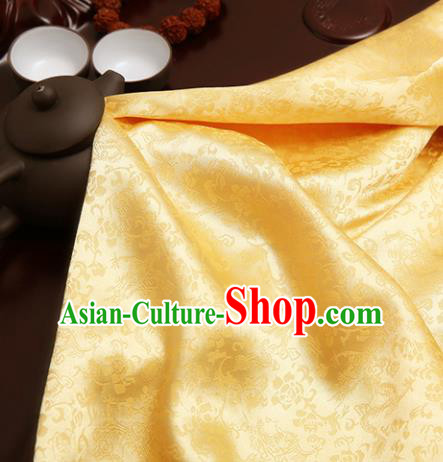 Chinese Traditional Flower Silk Fabric Brocade Embroidered Fabric Dress Material