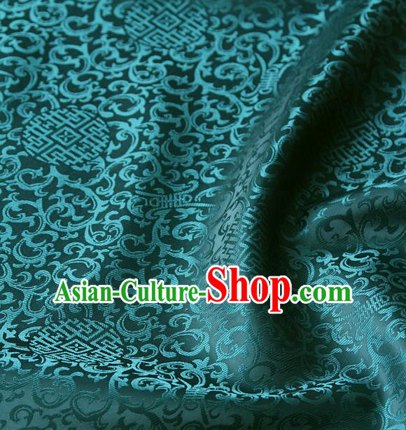 Asian Chinese Traditional Palace Drapery Chinese Royal Pattern Design Brocade Satin Fabric Tang Suit Silk Fabric Materia