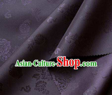 Asian Chinese Traditional Palace Drapery Chinese Royal Pattern Design Brocade Satin Fabric Tang Suit Silk Fabric Material