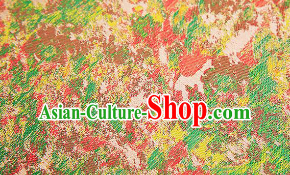 Chinese Traditional Satin Classical Pattern Design Brocade Fabric Qipao Dress Material Drapery