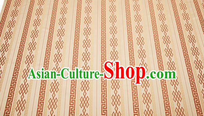 Chinese Traditional Garment Fabric Classical Pattern Design Brocade Cushion Material Drapery