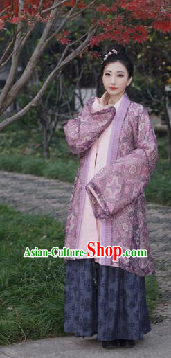 Traditional Chinese Song Dynasty Nobility Countess Hanfu Dress Ancient Contessa Embroidered Costumes for Women