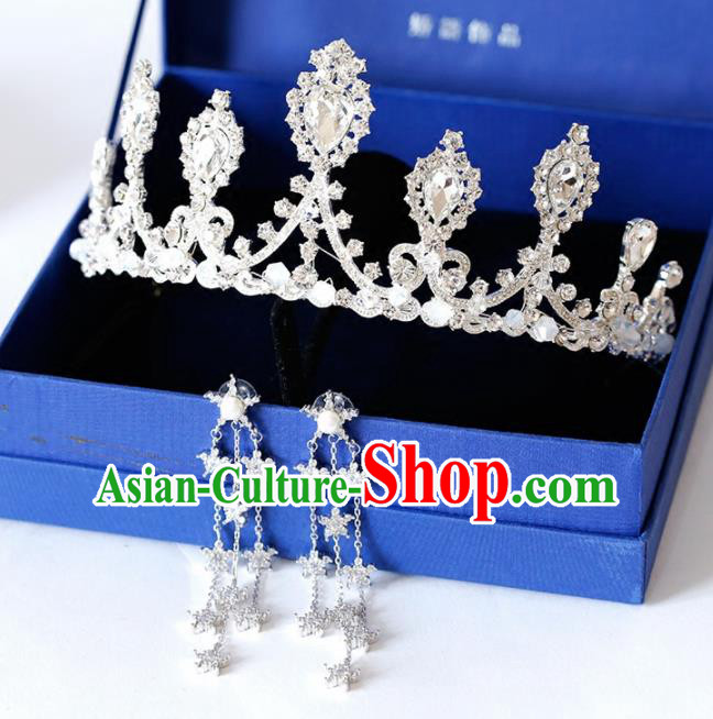 Top Grade Hair Jewelry Accessories Royal Crown Headwear Headdress for Women