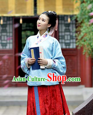 Chinese Ancient Nobility Lady Costumes Traditional Ming Dynasty Princess Hanfu Dress for Women