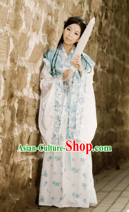 Ancient Chinese Peri Costumes Traditional Ming Dynasty Nobility Lady Hanfu Dress for Women