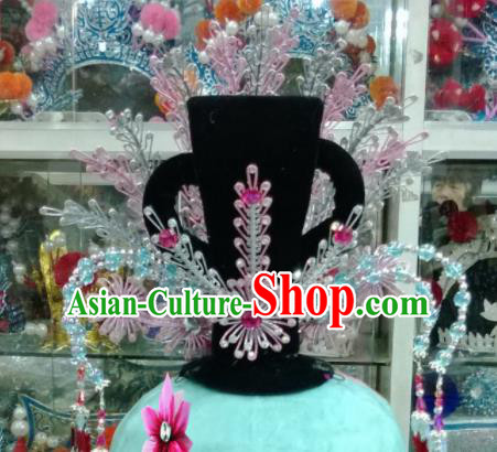 Chinese Classical Beijing Opera Hair Accessories Traditional Ancient Phoenix Coronet for Women