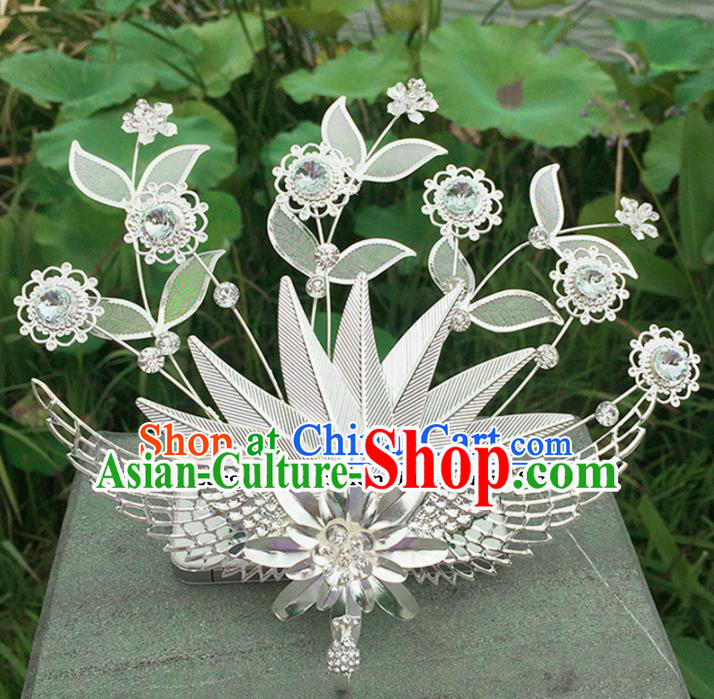 Chinese Ancient Tang Dynasty Hair Accessories Queen Phoenix Hairpins for Women