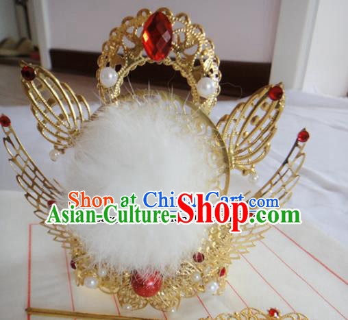 Chinese Traditional Classical Hair Accessories Ancient Nobility Childe Hair Crown for Men