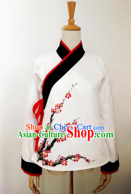 Chinese Ancient Ming Dynasty Costumes Traditional Princess Hanfu Blouse for Women