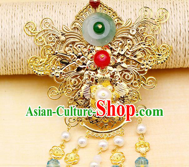 Chinese Traditional Hair Accessories Ancient Princess Tassel Hair Stick Hairpins for Women