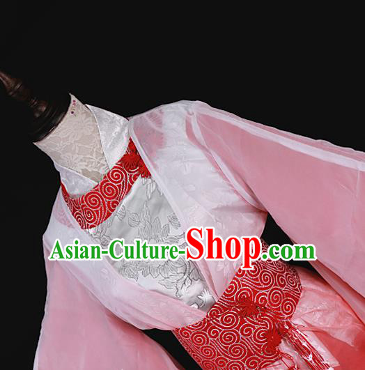 Chinese Traditional Ancient Swordswoman Princess Costumes for Women