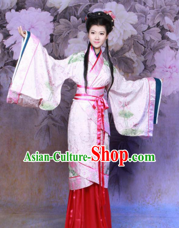 Chinese Ancient Princess Fairy Hanfu Dress Han Dynasty Imperial Consort Historical Costumes for Women