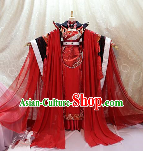 Traditional China Ancient Cosplay Princess Clothing Tang Dynasty Palace Wedding Costumes for Women