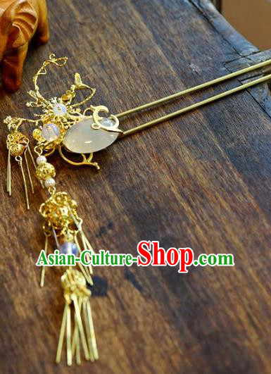 Chinese Handmade Classical Hair Accessories Luxurious Step Shake Ancient Hairpins for Women