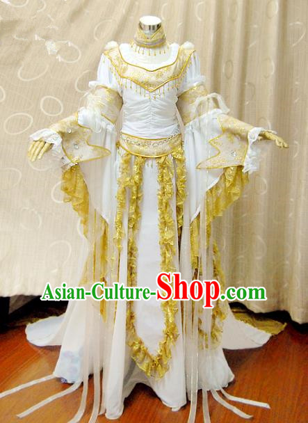 China Ancient Cosplay Princess Clothing Traditional Tang Dynasty Palace Lady Dress for Women