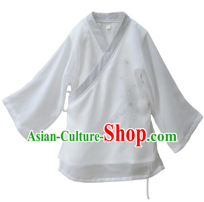 Traditional Ancient Chinese Young Women Cheongsam Dress Tangsuit Stand Collar Blouse Dress Tang Suit Clothing