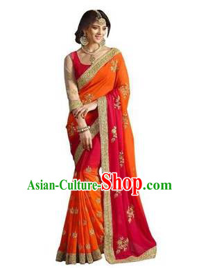 Traditional Asian India Stage Performance Costume Hindustan Indian National Dress Clothing for Women