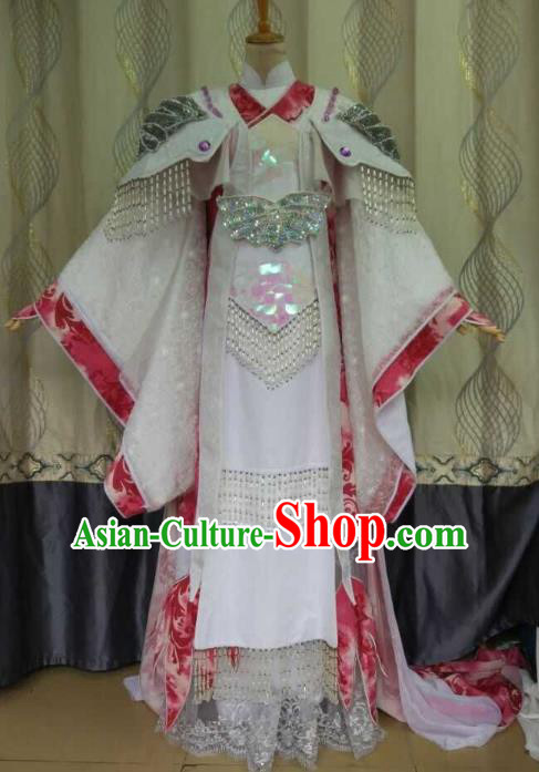 China Ancient Cosplay Tang Dynasty Palace Lady Costume Fairy Fancy Dress Traditional Hanfu Clothing for Women