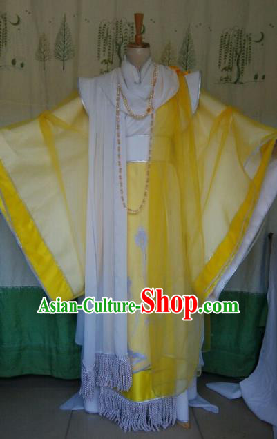 Traditional China Ancient Cosplay Emperor Costume Halloween Swordsman Clothing for Men
