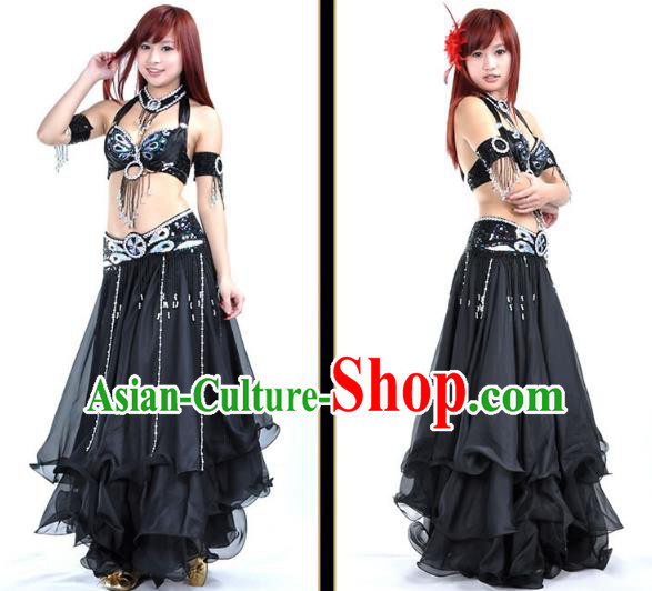 Traditional Asian Indian Belly Dance Costume Stage Performance India National Dance Dress Accessories Belts for Women