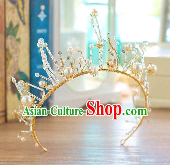 Chinese Hair Jewelry Accessories Xiuhe Suit Hairpins Headwear Headdress Hair Crown for Women