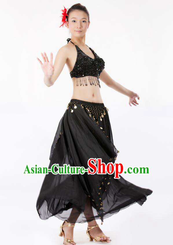 Traditional Asian Indian Belly Dance Costume Stage Performance India National Dance Dress Accessories Belts for Women
