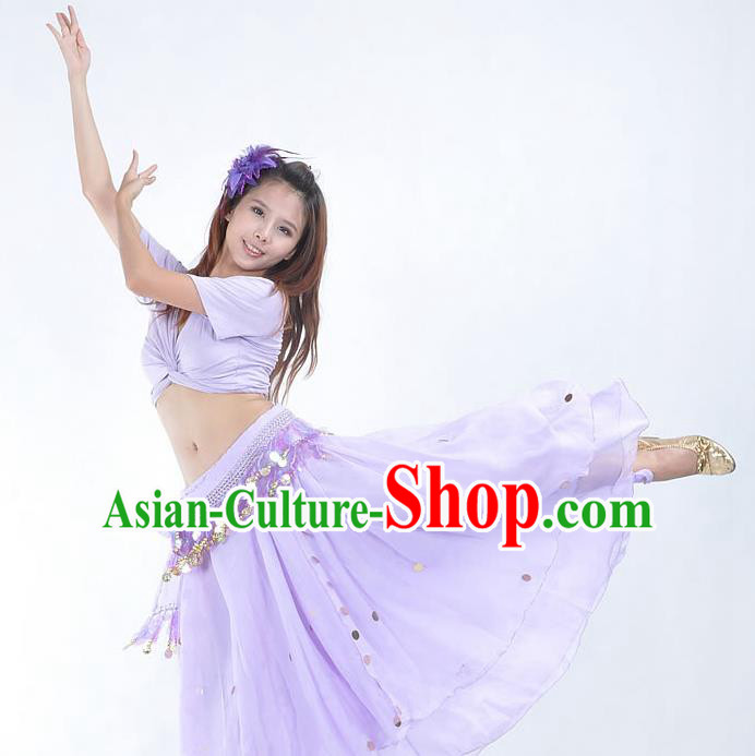 Traditional Indian Belly Dance Dress Asian India Oriental Dance Costume for Women