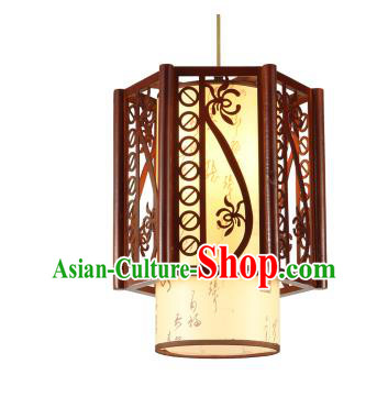 Traditional Chinese Hanging Palace Lanterns Handmade Lotus Lantern Ancient Ceiling Lamp