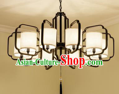 Traditional Chinese Ceiling Palace Lanterns Handmade Ten-Lights Lantern Ancient Lamp