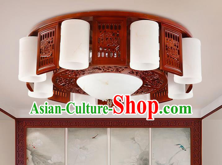 Traditional Chinese Wood Ceiling Lanterns Ancient Handmade Lantern Ancient Lamp