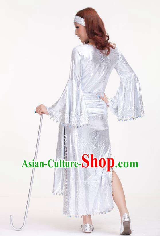 Traditional Asian Indian Belly Dance Costume Stage Performance India National Dance Dress Accessories Belts for Women