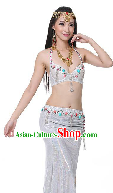 Traditional Asian Indian Belly Dance Costume Stage Performance India National Dance Dress Accessories Belts for Women