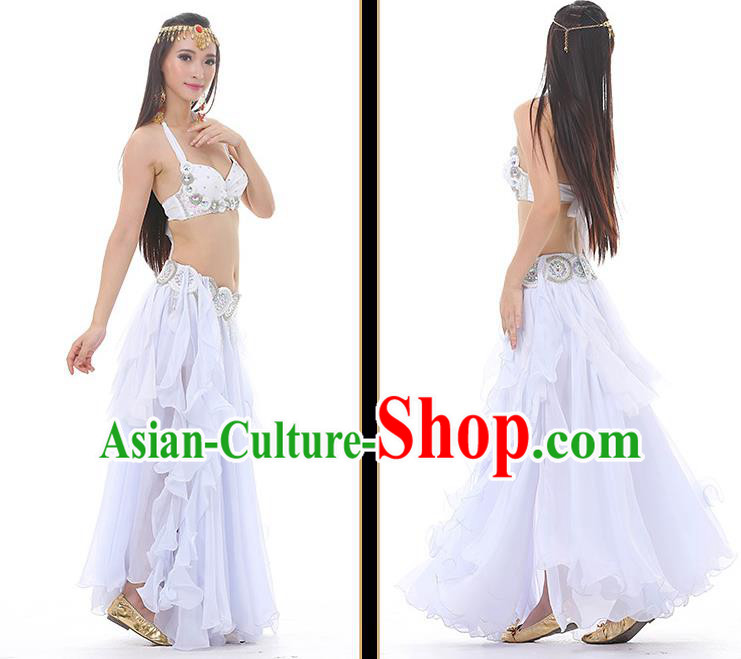 Traditional Asian Indian Belly Dance Costume Stage Performance India National Dance Dress Accessories Belts for Women