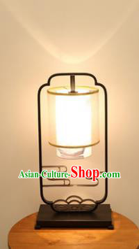 Traditional Asian Chinese Lantern China Ancient Ceramics Electric Desk Lamp Palace Lantern