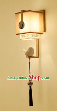 Handmade Traditional Chinese Lantern China Style Wall Lamp Golden Frame Electric Palace Lantern